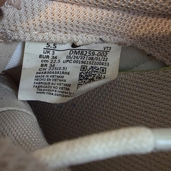 Nike Air Max Pre-Day Light Bone/White-Sanddrift (DM8259 002) Sz 5.5 - Picture 7 of 7